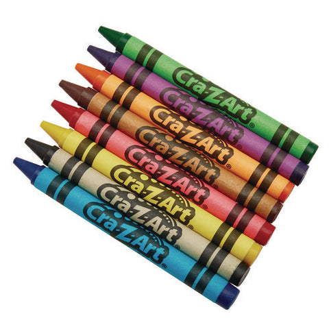 Crayons, 8 Assorted Colors, 8/pack