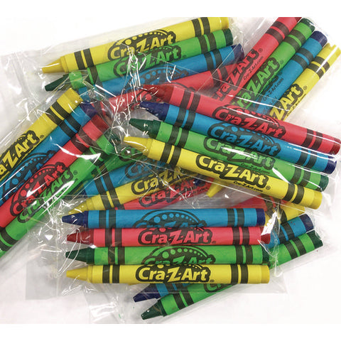 Washable Crayons, Assorted, 4/pack