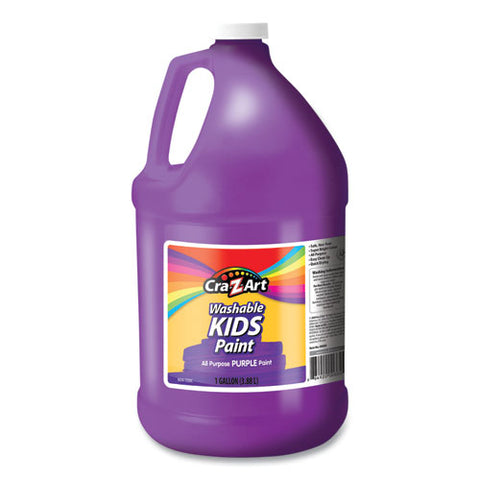 Washable Kids Paint, Purple, 1 Gal Bottle