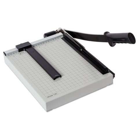 Vantage Guillotine Paper Trimmer/cutter, 15 Sheets, 12" Cut Length, Metal Base, 10 X 12.75