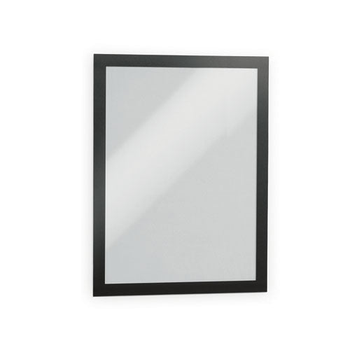 Duraframe Magnetic Sign Holder Frame, 13.39 X 17.87, Black Frame, 2/pack