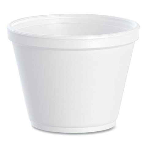 Food Containers, 12 Oz, White, Foam, 25/bag, 20 Bags/carton