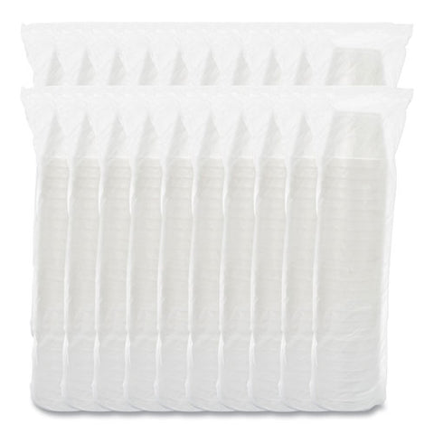 Foam Containers, 24 Oz, White, 25/bag, 20 Bags/carton