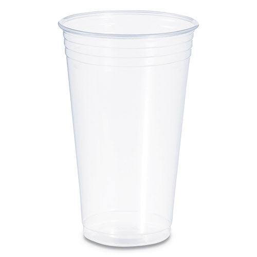 Conex Clearpro Plastic Cold Cups, 24 Oz, 50/bag, 12 Bags/carton