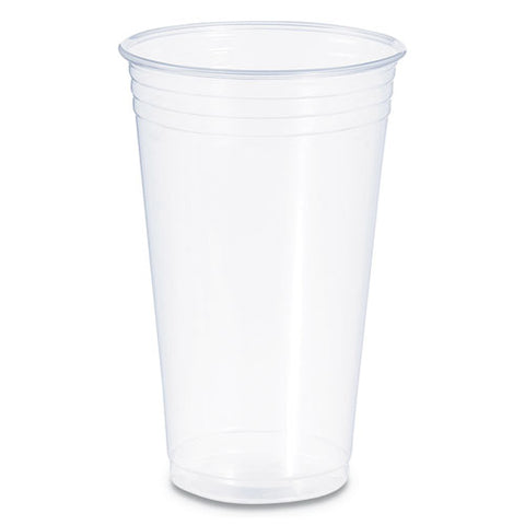 Conex Clearpro Plastic Cold Cups, 24 Oz, 50/bag, 12 Bags/carton