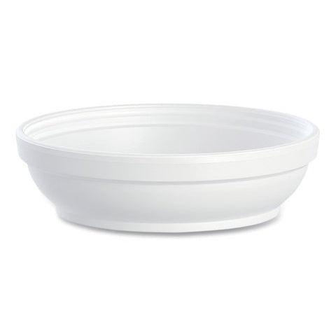 Insulated Foam Bowls, 5 Oz, White, 50/pack, 20 Packs/carton