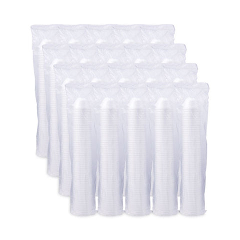 Foam Container, Squat, 6 Oz, White, 50/pack, 20 Packs/carton