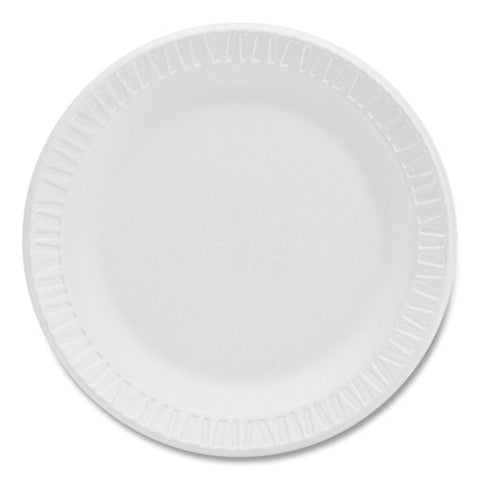 Concorde Foam Plate, 6" Dia, White, 1,000/carton