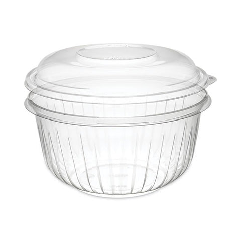 Presentabowls Bowl/lid Combo-paks, 48 Oz, Clear, Plastic, 126/carton