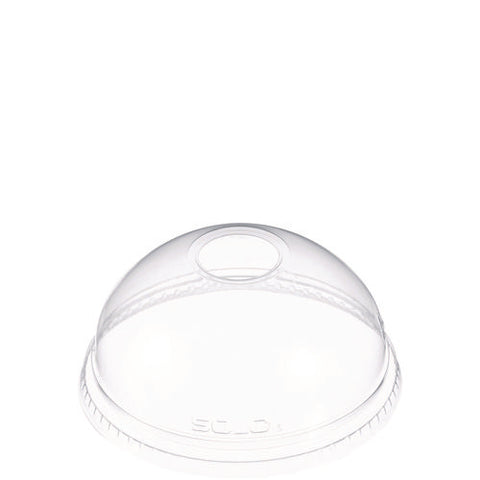 Ultra Clear Dome Cold Cup Lids, Fits 16 Oz To 24 Oz Cups, Pet, Clear, 1,000/carton