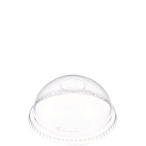 Dome-top Cold Cup Lids, Fits 16 Oz, Clear, 1,000/carton