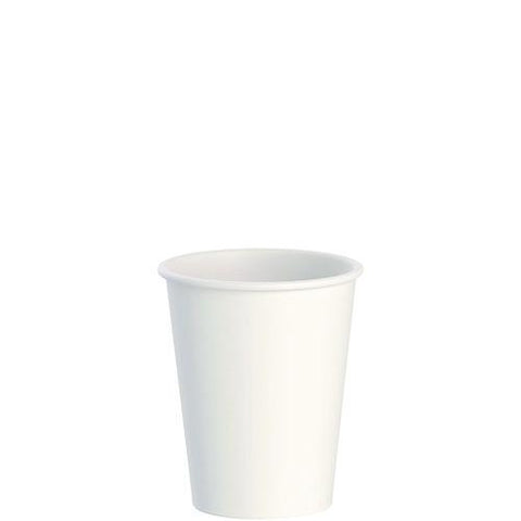 Thermoguard Insulated Paper Hot Cups, 8 Oz, White Sustainable Forest Design, 40/pack
