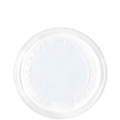 Conex Deli Container Lid, Clear, Plastic, 500/carton