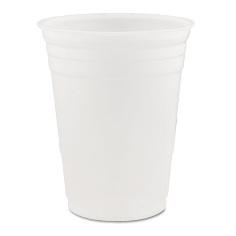 Solo Party Plastic Cold Drink Cups, 16 Oz, 50/sleeve, 20 Sleeves/carton