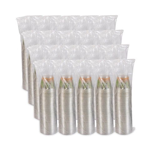 Bare Eco-forward Rpet Cold Cups, 9 Oz, Plastic, Leaf Design, 1,000/carton