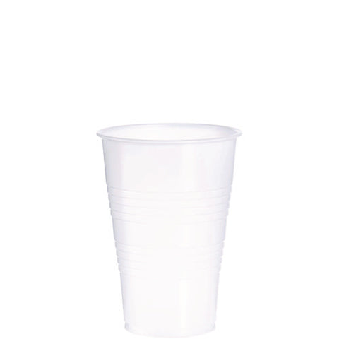 High-impact Polystyrene Cold Cups, 16 Oz, Translucent, 50/sleeve, 20 Sleeves/carton