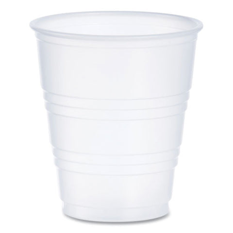 High-impact Polystyrene Cold Cups, 5 Oz, Translucent, 100/pack