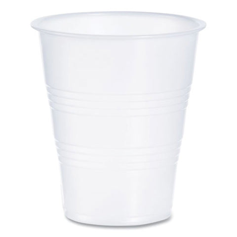 High-impact Polystyrene Cold Cups, 7 Oz, Translucent, 100/pack