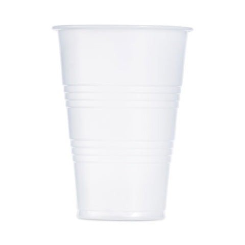 High-impact Polystyrene Cold Cups, 7 Oz, Translucent, 100 Cups/sleeve, 25 Sleeves/carton