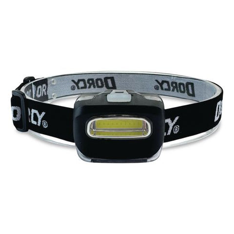 Active Cob Led Headlamp, 3 Aaa Batteries (included), Black