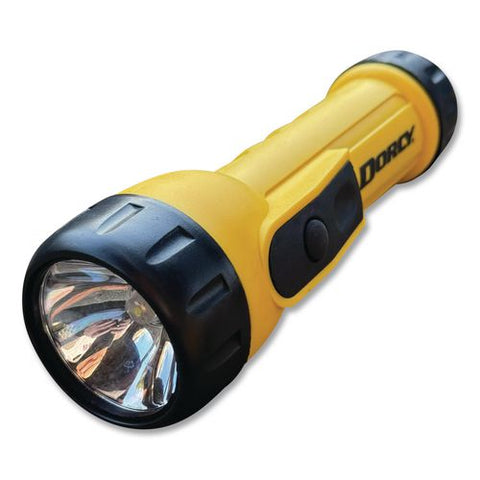 Led Work Light Flashlight, 2 D Batteries (included), Yellow