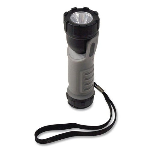 Pro Swivel Head Work Light, 3 Aaa Batteries (included), Gray