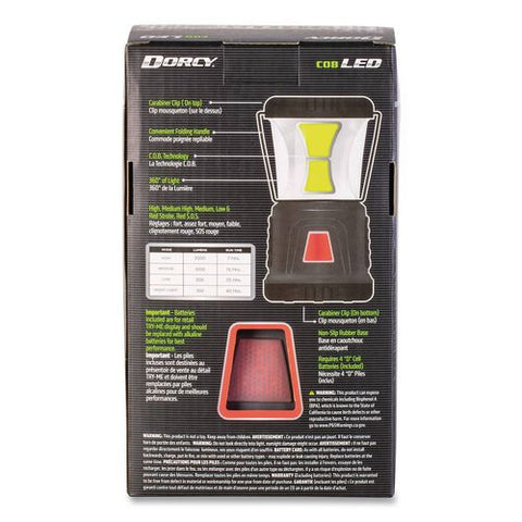 Adventure Max Lantern, 4 D Batteries (included), Gray