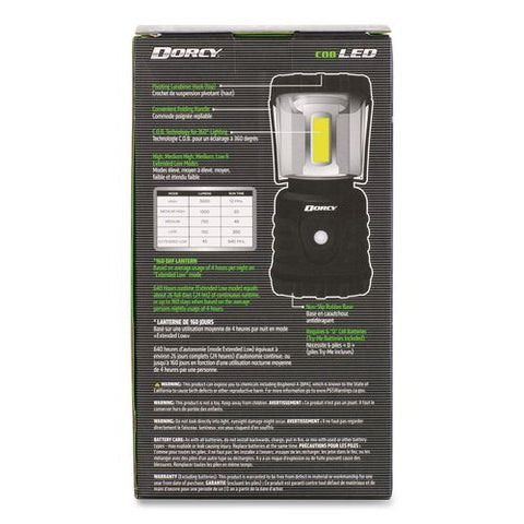 160 Day Adventure Max Lantern, 6 D Batteries (included), Gray