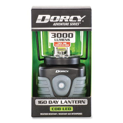 160 Day Adventure Max Lantern, 6 D Batteries (included), Gray
