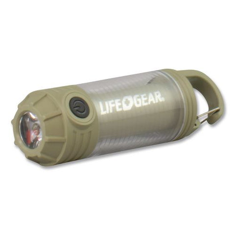 Adventure Multi Mode Rechargeable Light, Lithium Ion Rechargeable Battery (included), Green