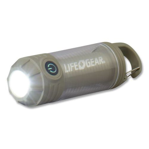 Adventure Multi Mode Rechargeable Light, Lithium Ion Rechargeable Battery (included), Green