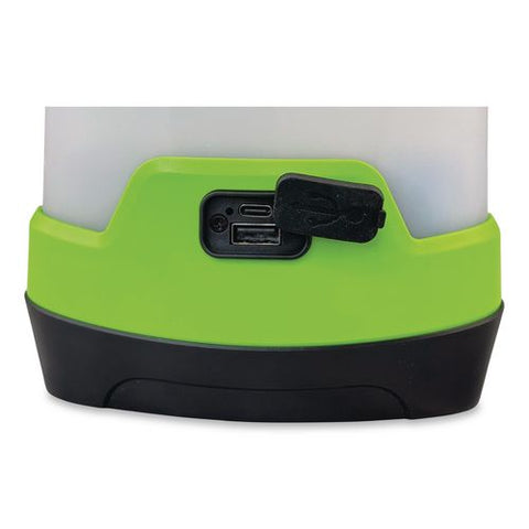 Rechargeable Hybrid Lantern, Rechargeable Lithium Ion Battery (included), Green
