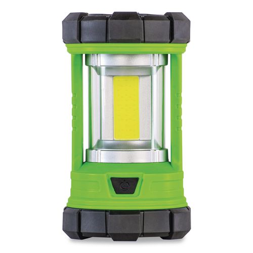 Lifegear Rechargeable Green Lantern And Power Bank, Rechargeable Lithium Ion Battery (included), Green