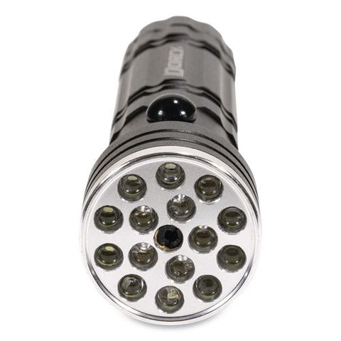 Uv Laser Flashlight, 3 Aaa Batteries (included), Black