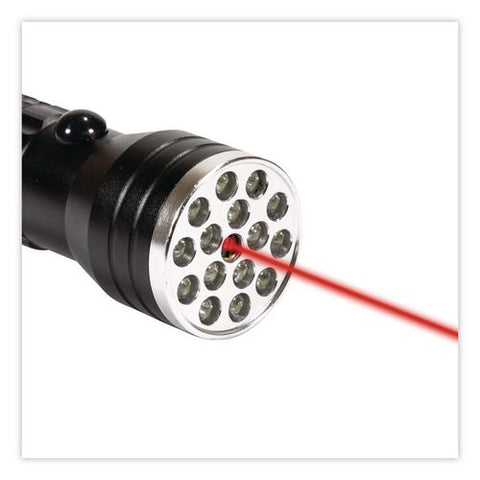 Uv Laser Flashlight, 3 Aaa Batteries (included), Black