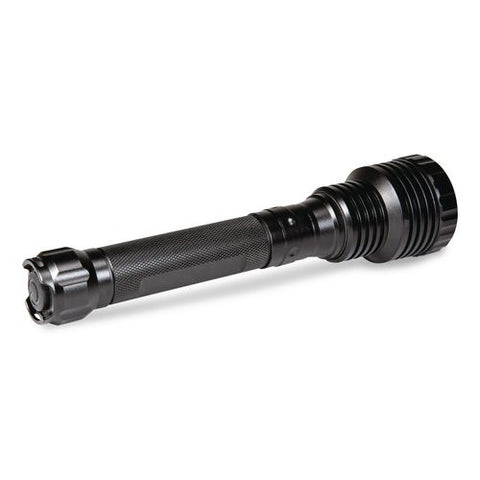 Pro Usb-c Rechargeable Aluminum Flashlight And Power Bank, Rechargeable Lithium Ion Battery (included), Black