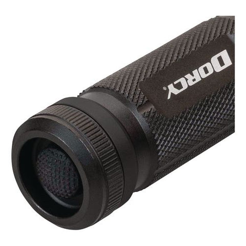 Ultra Hd Aluminum Flashlight, 4 Aa Batteries (included), Black