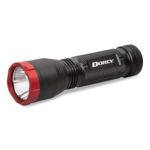 Ultra Hd Aluminum Flashlight, 3 Aaa Batteries (included) Black