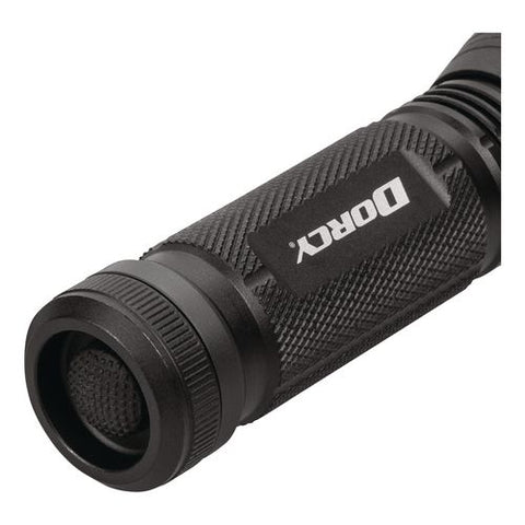Ultra Hd Aluminum Flashlight, 3 Aaa Batteries (included) Black