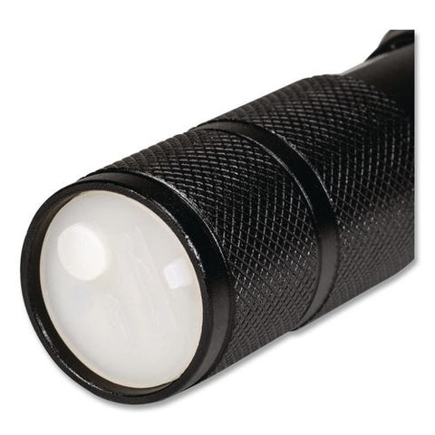 Ultra Hd Rechargeable Aluminum Flashlight, Rechargeable Lithium Ion Battery (included), Black