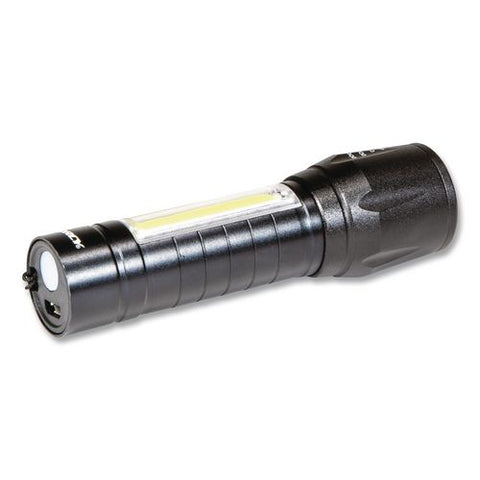 Ultra Hd Rechargeable Area Flashlight, Rechargeable Lithium Ion Battery (included), Black