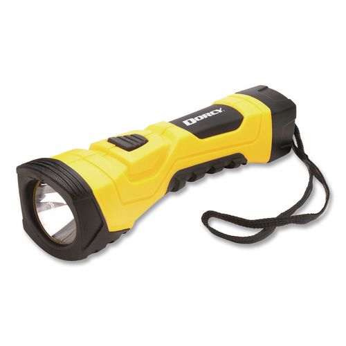 Led Cyber Light Flashlight, 4 Aa Batteries (included), Yellow