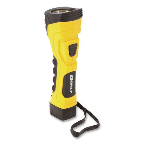 Led Cyber Light Flashlight, 4 Aa Batteries (included), Yellow