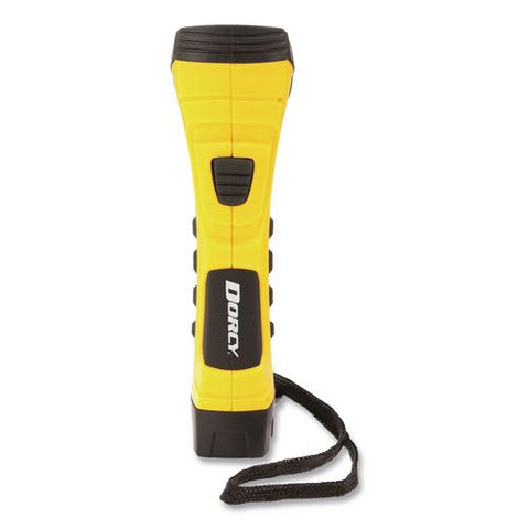 Led Cyber Light Flashlight, 4 Aa Batteries (included), Yellow