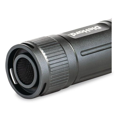 Diehard Twist Focus Aluminum 1,500 Lumen Flashlight, 4 Aaa Batteries (included), Gray