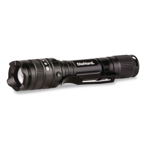 Diehard Aluminum Pocket Pen Light, 1 Aaa Battery (included), Black