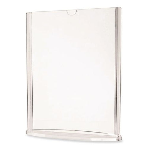 Tabletop Sign And Menu Holder, 5 X 7 Insert, Clear