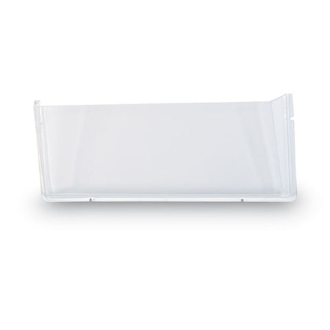 Unbreakable Docupocket Wall File, Legal Size, 17.5" X 3" X 6.5", Clear