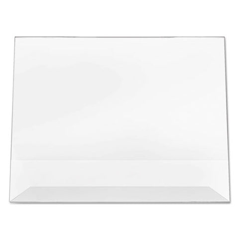 Classic Image Slanted Sign Holder, Landscaped, 11 X 8.5 Insert, Clear