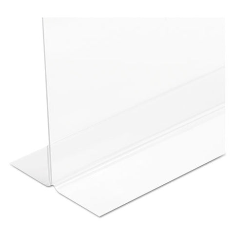 Classic Image Double-sided Sign Holder, 11 X 8.5 Insert, Clear